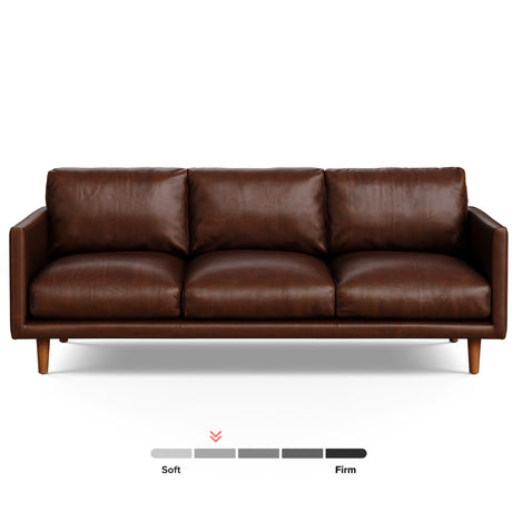 ARTICLE - Nirvana Leather Sofa (Indiana Brown)