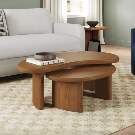 ARTICLE - Neah Nesting Coffee Tables (Smoked Oak)