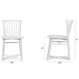 ARTICLE - Rus Dining Chair (White)