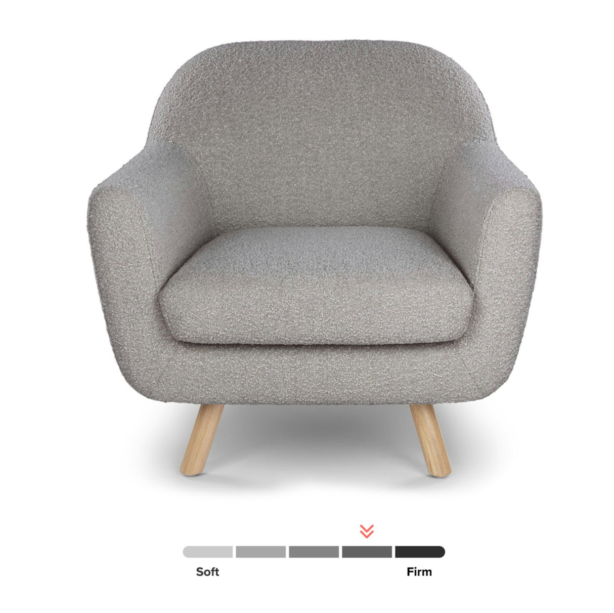 ARTICLE - Gabriola Lounge Chair (Dover Gray Bouclé)