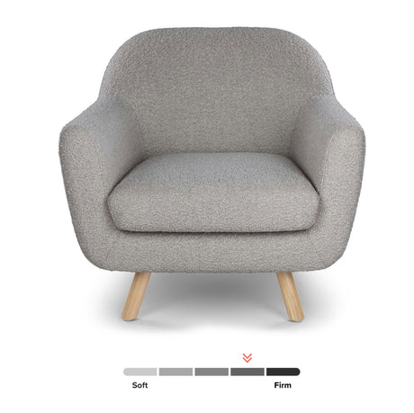 ARTICLE - Gabriola Lounge Chair (Dover Gray Bouclé)