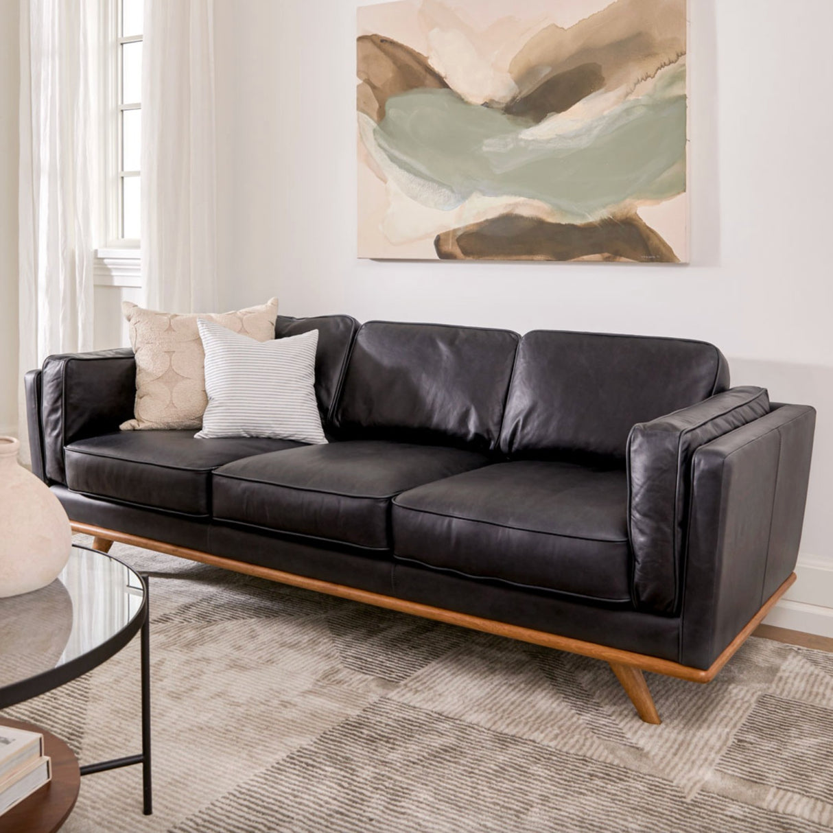 ARTICLE - Timber Sofa (Charme Black)