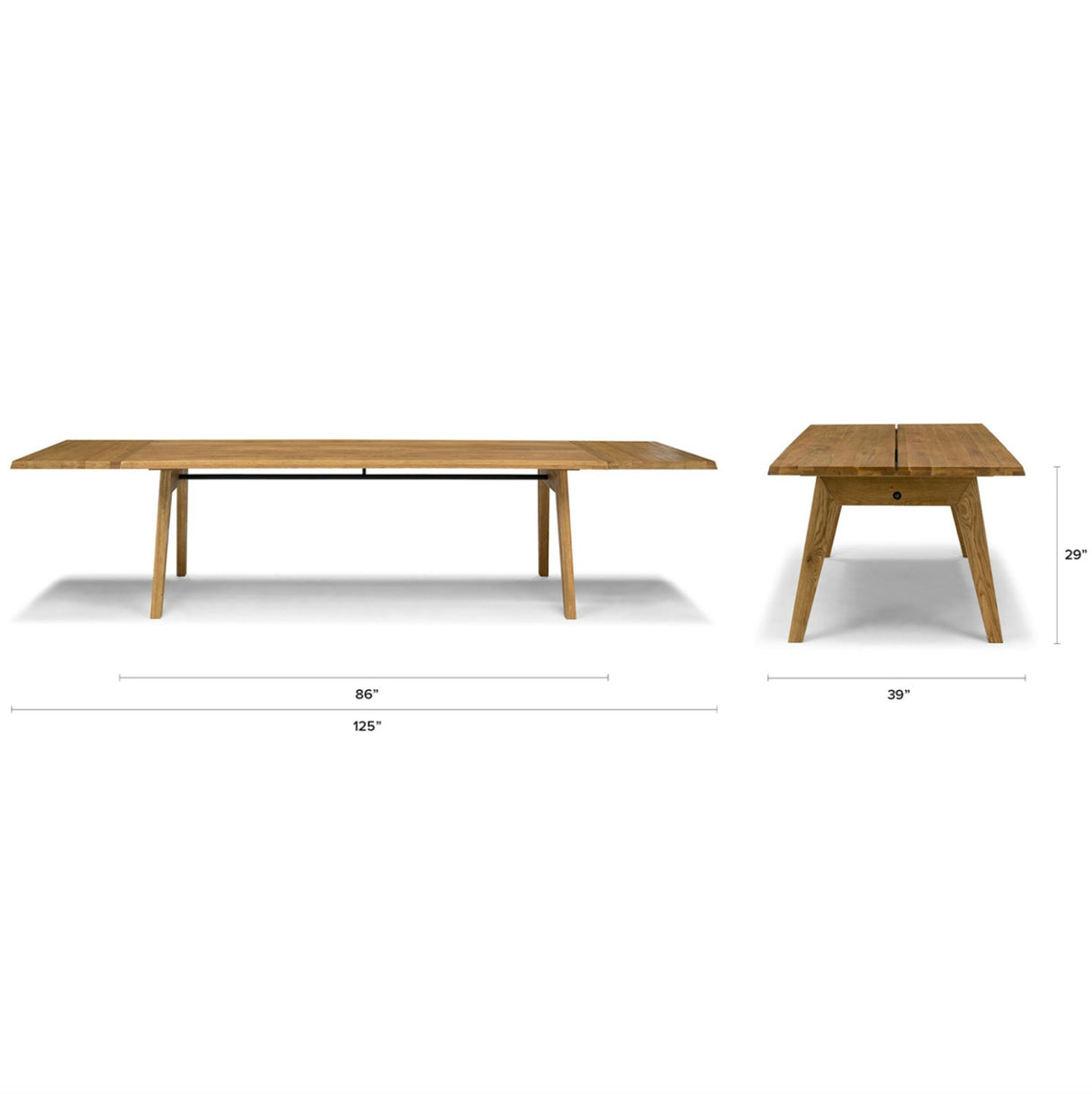 ARTICLE - Madera Solid Wood Extendable Dining Table (Oak)