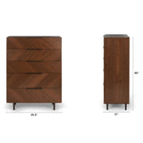 ARTICLE - Nera 5-Drawer Chest (Walnut)