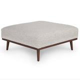 ARTICLE - Rhett Ottoman (Pepper Ivory)