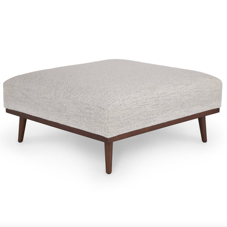 ARTICLE - Rhett Ottoman (Pepper Ivory)