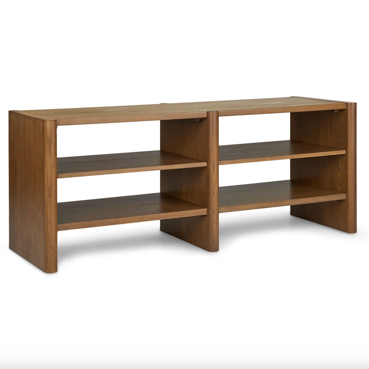ARTICLE - Torme Short Bookcase (Smoked Oak)