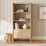 ARTICLE - Torme Tall Storage Bookcase (White Oak)