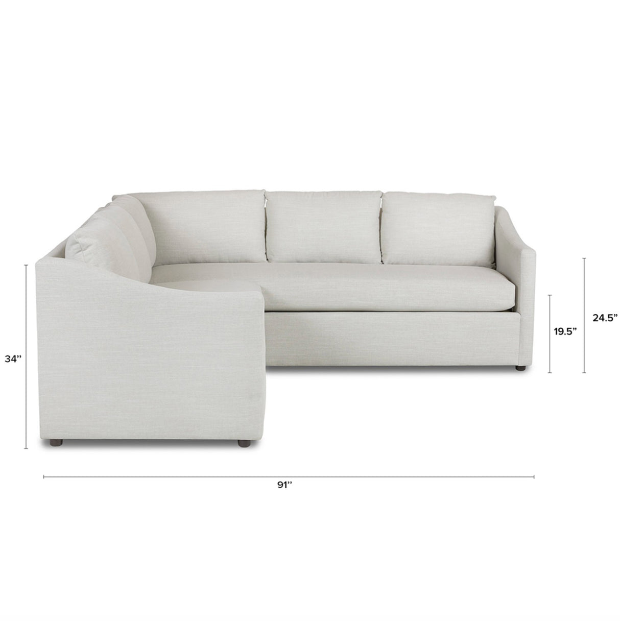 ARTICLE - Landry Corner Sectional (Napa Dove)