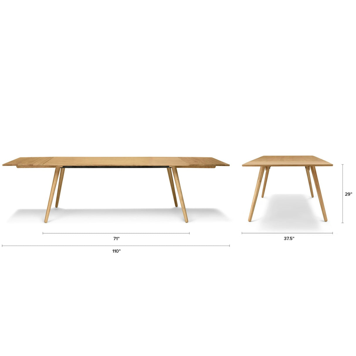 ARTICLE - Seno Extendable Dining Table (Oak)