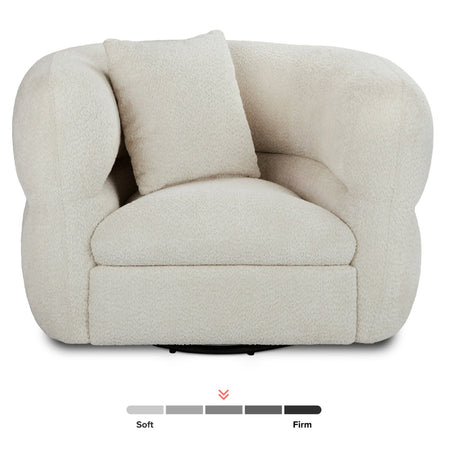 ARTICLE - Quinn Swivel Lounge Chair (Nouna Pearl)