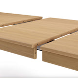 ARTICLE - Heidi Extendable Dining Table for 8-10 (White Oak)