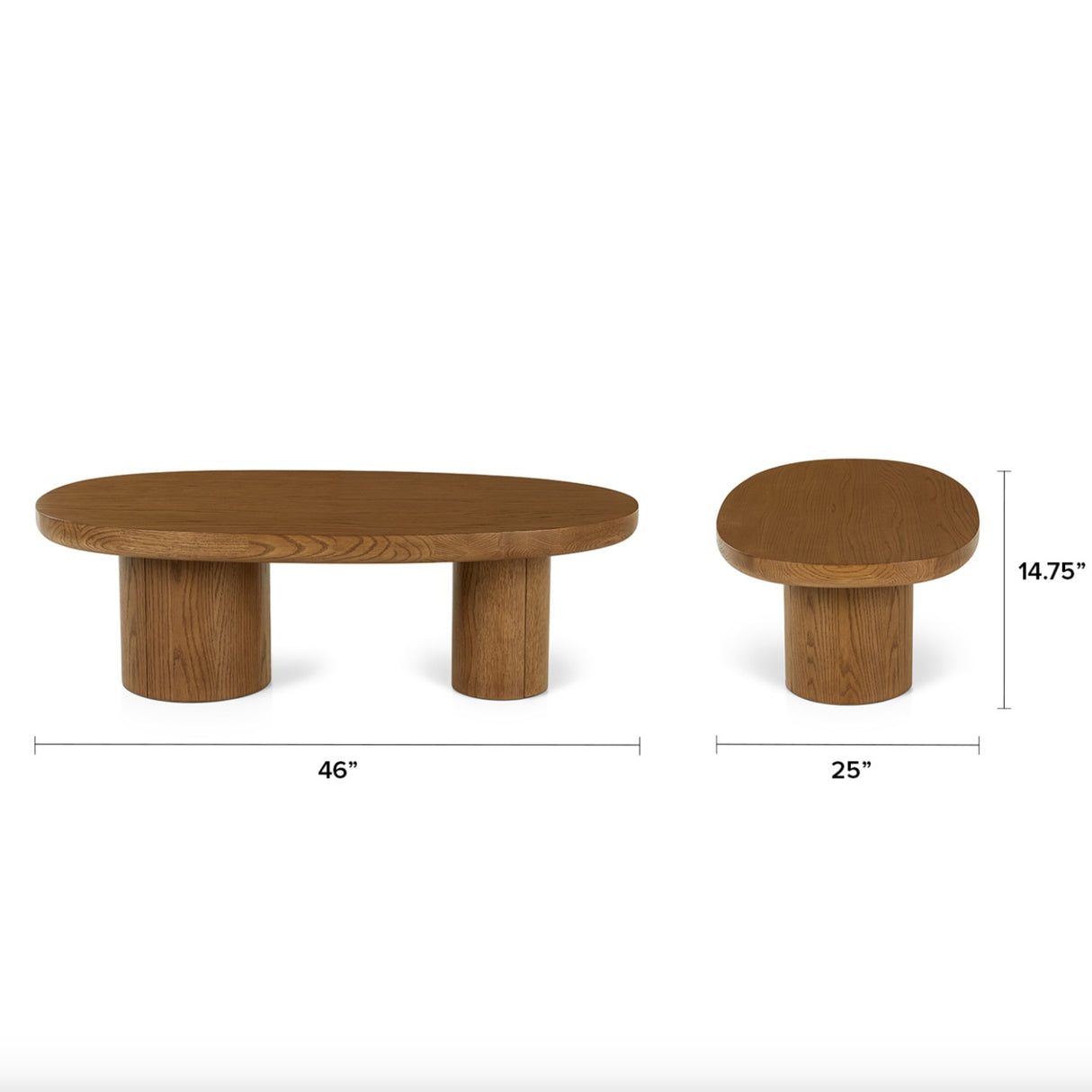 ARTICLE - Baarlo Coffee Table (Smoked Oak)
