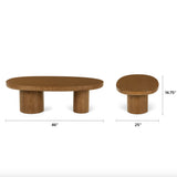 ARTICLE - Baarlo Coffee Table (Smoked Oak)