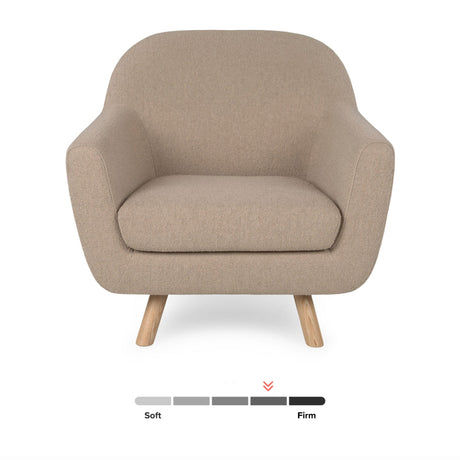 ARTICLE - Gabriola Lounge Chair (Sandstone Wool Bouclé)