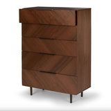ARTICLE - Nera 5-Drawer Chest (Walnut)