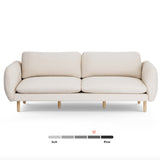 Sanders Sofa (Ivory Bouclé)