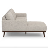 Rhett Sectional w/ Chaise (Pepper Ivory)