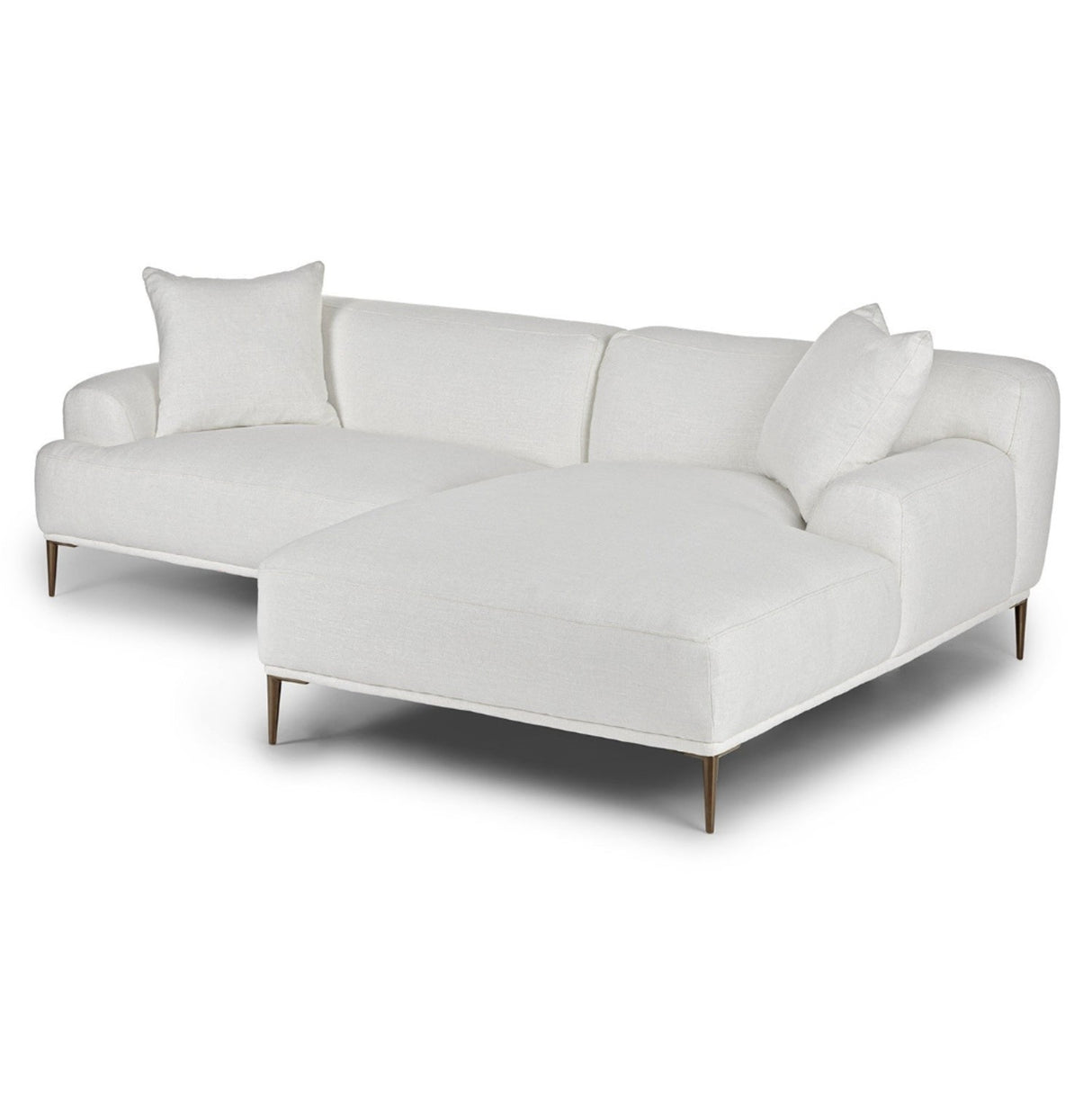 Abisko 2pc Sectional (Quartz White)