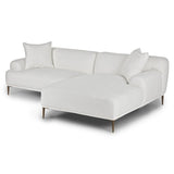 Abisko 2pc Sectional (Quartz White)