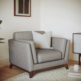 Ceni Lounge Chair (Quarry Ivory)