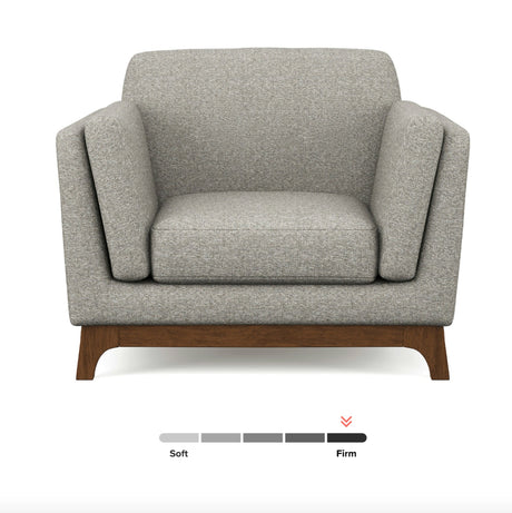 Ceni Lounge Chair (Quarry Ivory)