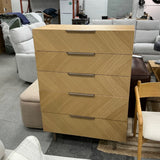 Nera 5-Drawer Chest (Oak)