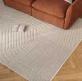8x10 Polyester Gray Rug (Washable) - Pull Up A Couch