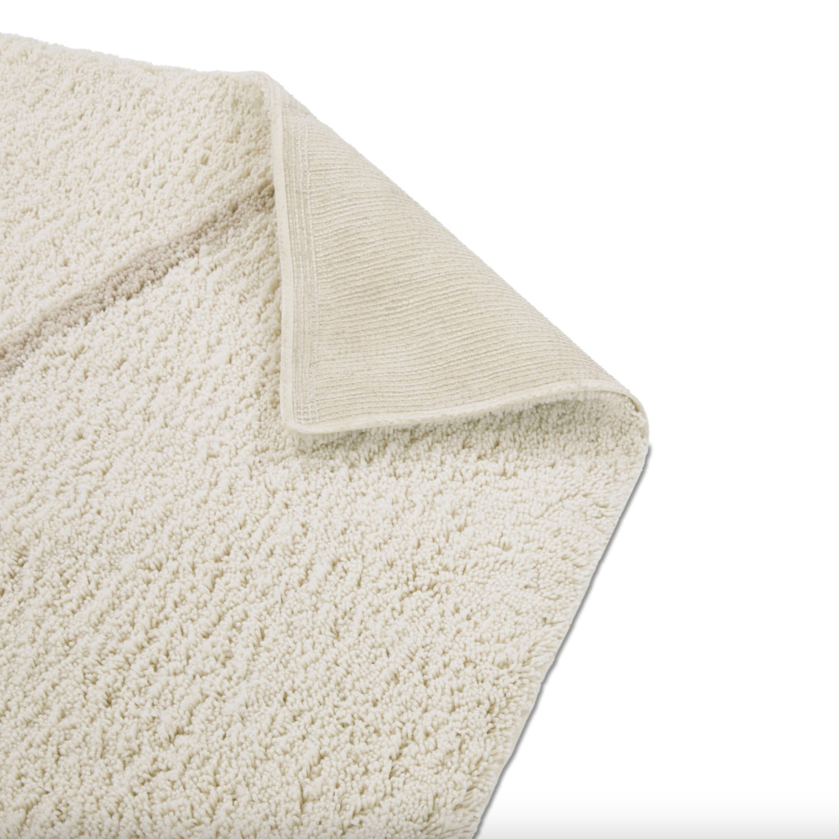 Polyester 5x8 Rug (Textured Ivory)