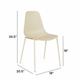 MCM Dining Chair (Sandstone Beige) - Pull Up A Couch
