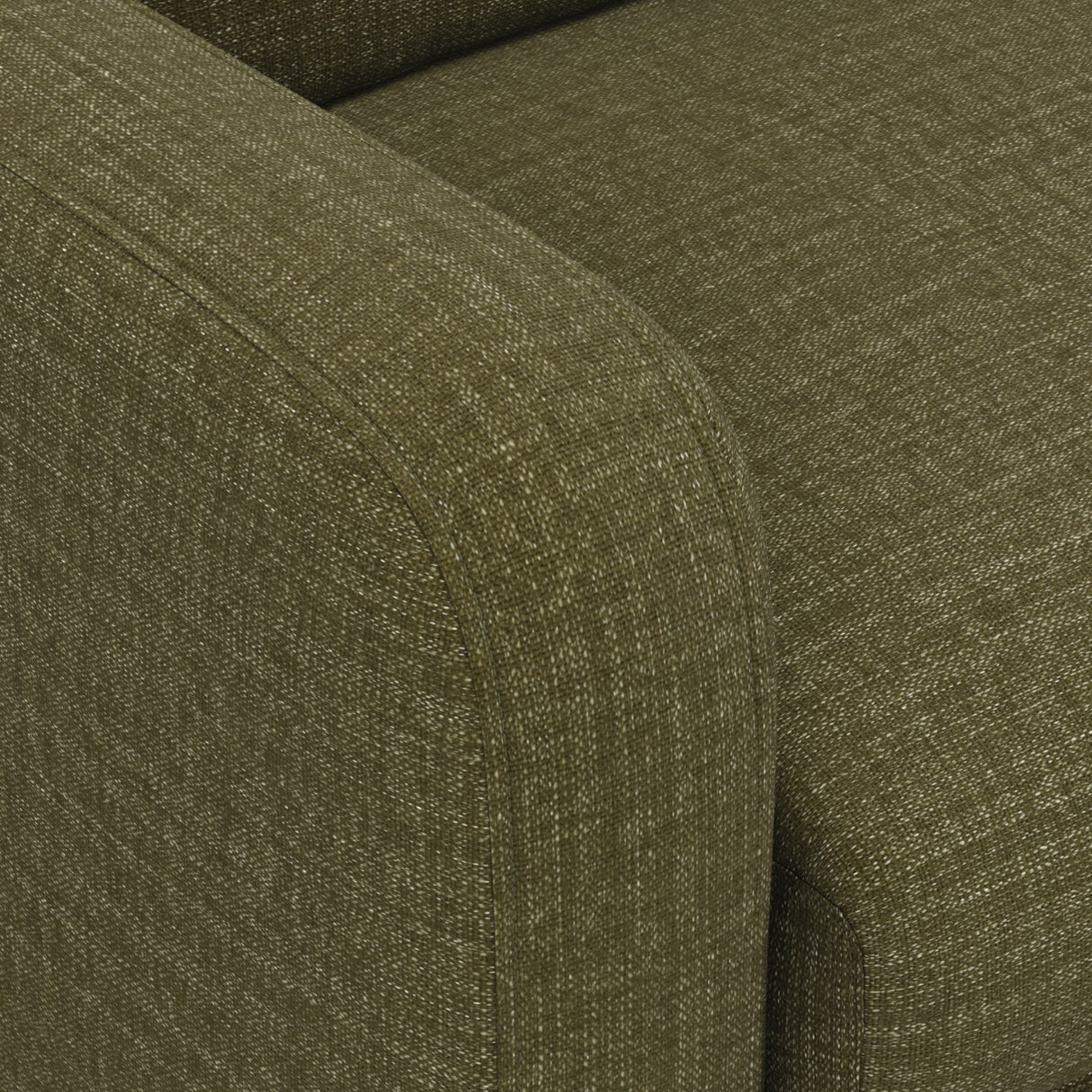 92" MCM Sofa (Napa Moss/Natural Oak) - Pull Up A Couch