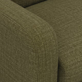 92" MCM Sofa (Napa Moss/Natural Oak) - Pull Up A Couch