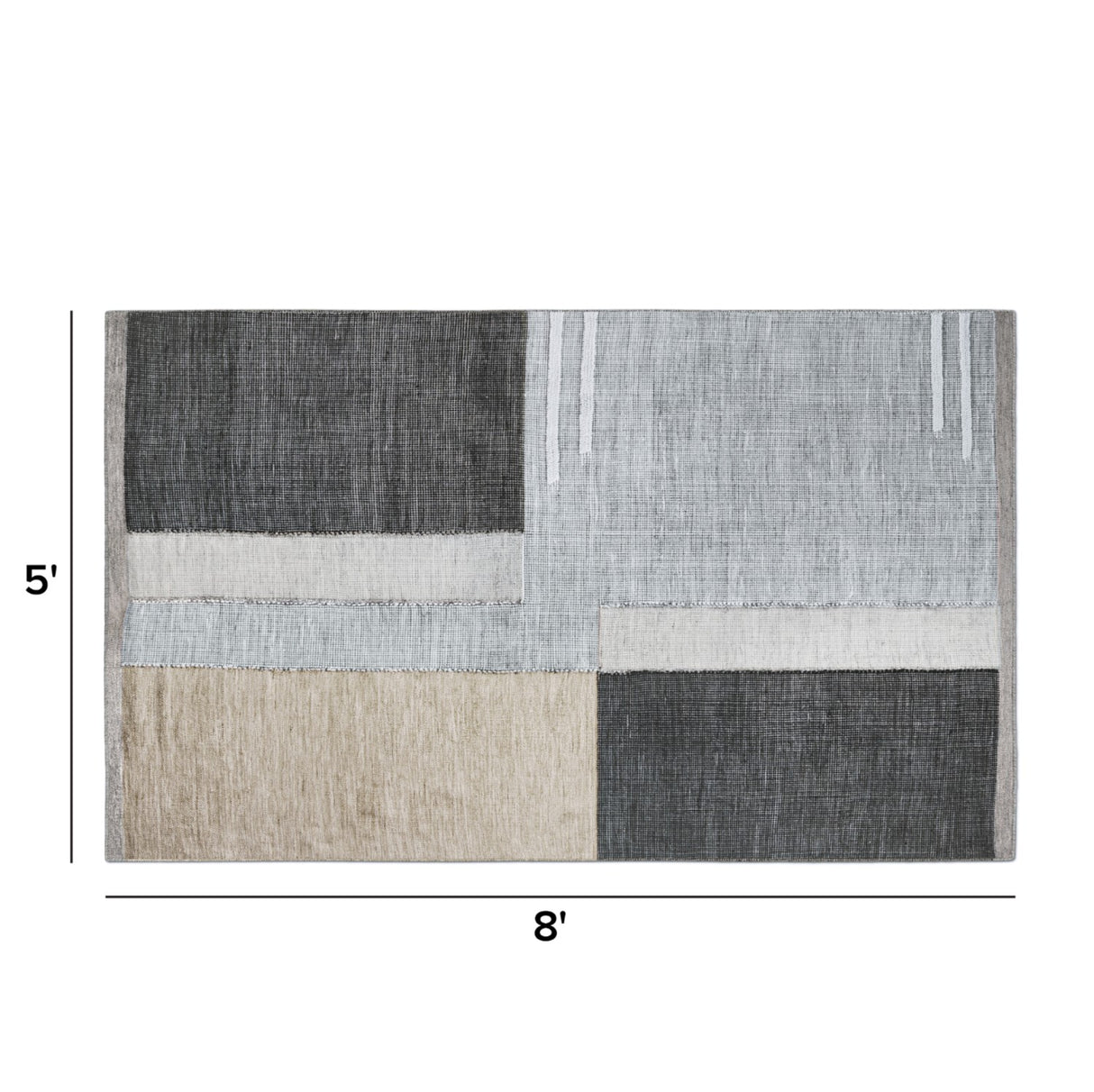 5' x 8' Indoor/Outdoor Rug (Geode) - Pull Up A Couch