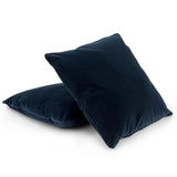 Velvet Pillow Set (Plush Cascadia Blue) - Pull Up A Couch