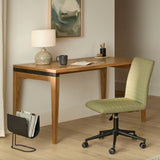 54" Wide Solid Wood Desk (Oak) - Pull Up A Couch