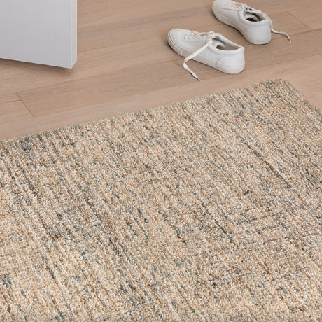 8' x 10' Wool Rug (Pebble Sand) - Pull Up A Couch