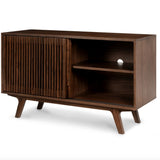 47.5" MCM Media Unit (Walnut) - Pull Up A Couch