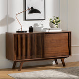 47.5" MCM Media Unit (Walnut) - Pull Up A Couch