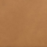 36" Round Leather Ottoman (Dakota Tan) - Pull Up A Couch