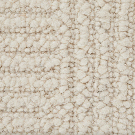 8' x 10' Wool Area Rug (Textured Ivory) - Pull Up A Couch