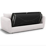 86" Sofa Bed (Silver Ivory) - Pull Up A Couch