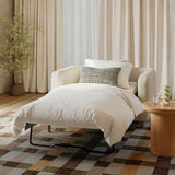 57" Sleeper Chair (Buckler Ivory)