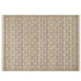 9' x 12' Reversible Area Rug (Olive Green/Beige)