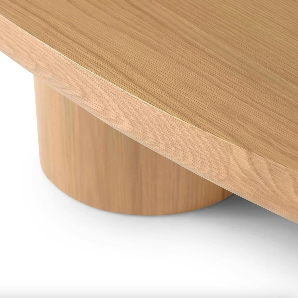 46" MCM-Style Coffee Table (Oak)
