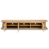 79" MCM-Style Low Media Unit (White Oak)