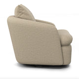 Swivel Lounge Chair (Silver Taupe)