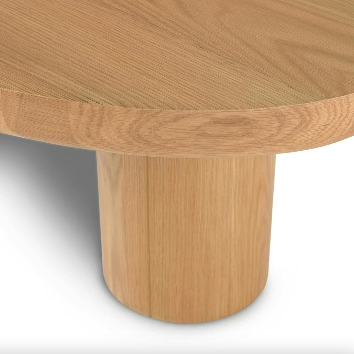 46" Solid Oak Coffee Table