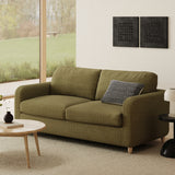Article 80-inch Napa Moss MCM sofa bed sleeper with sleek mid-century modern design and plush upholstery.