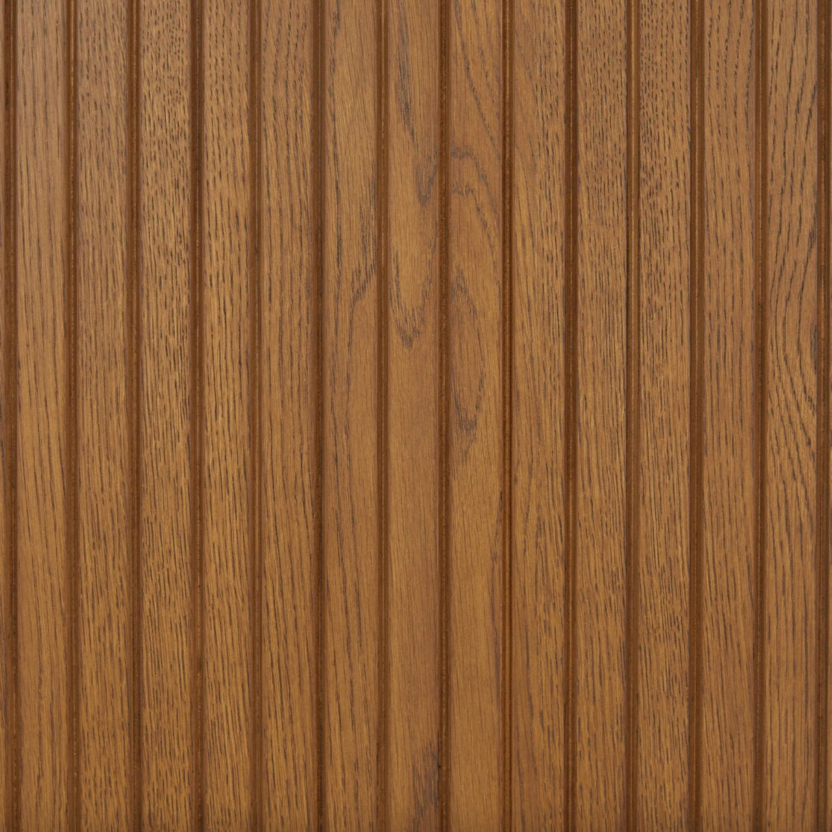 MCM-Style Wall Panel + Bench (Smoked Oak/Green)