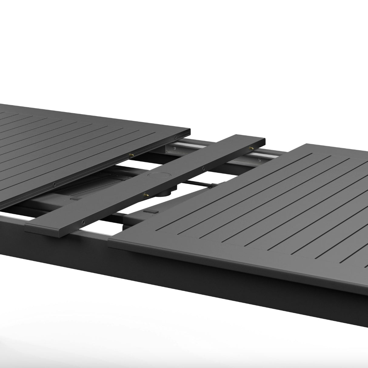 Extendable Outdoor Dining Table (Black)